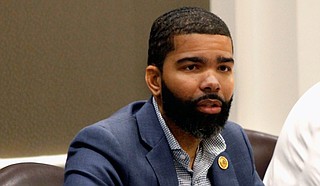 Mayor Chokwe A. Lumumba extended a citywide nighttime curfew through Memorial Day, saying extraordinary measures are needed to protect people from COVID-19. File photo by Stephen Wilson.