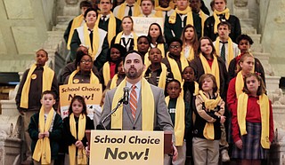 Mississippi legislators have voted to keep a school voucher program alive for another four years, sending a bill to Republican Gov. Tate Reeves. Photo by Imani Khayyam