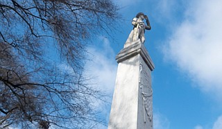 The Mississippi Institutions of Higher Learning voted to relocate the Confederate statue at the center of the University of Mississippi campus on June 18. The plans include action to “enhance” an area in the Confederate graveyard elsewhere on campus to include the statue. Photo by Seyma Bayram