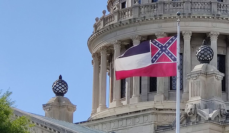 The Southeastern Conference is considering barring league championship events in Mississippi unless the state changes its Confederate-based flag. Photo by Nick Judin