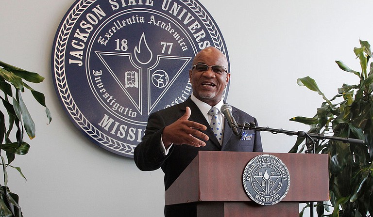 A Mississippi judge has found Jackson State University's former president guilty of misdemeanor charges related to a prostitution sting. Photo by Arielle Dreher