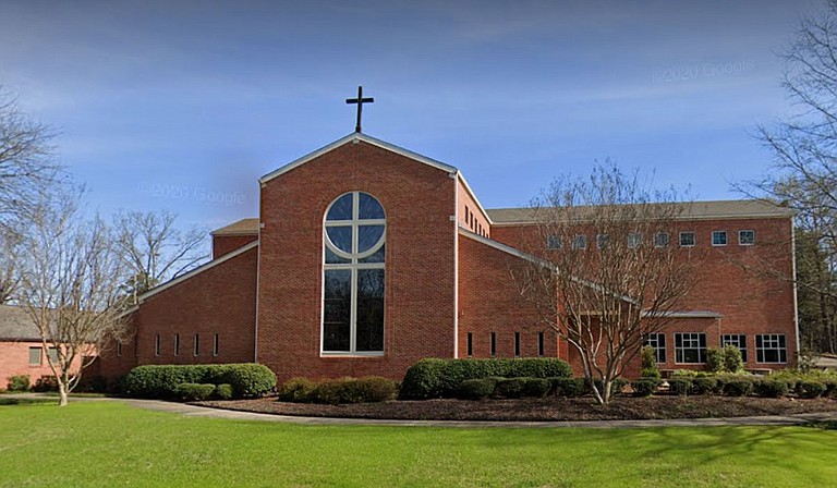 Father Lenin Vargas, who led St. Joseph Catholic Church in Starkville (pictured), was indicted on 10 counts of wire fraud, according to court documents unsealed Wednesday. If convicted, he faces up to 20 years in prison and a $250,000 fine, The Commercial Dispatch reported. Photo courtesy Google Maps