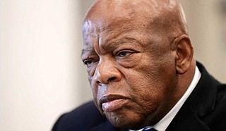 U.S. Rep. John Lewis, who died Friday at age 80, was the youngest and last survivor of the Big Six civil rights activists who organized the 1963 March on Washington, and spoke shortly before the group’s leader, Rev. Martin Luther King Jr., gave his “I Have a Dream” speech to a vast sea of people. Photo courtesy Mark Humphrey/AP Photos