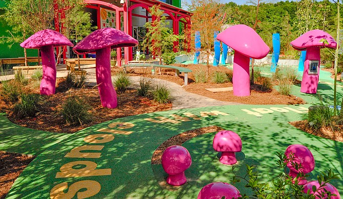 Mississippi Children’s Museum’s Gertrude C. Ford Literacy Garden File Photo by Trip Burns