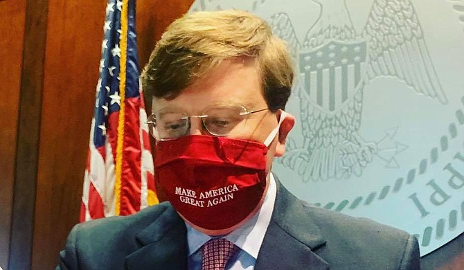 House Speaker Philip Gunn and Speaker Pro Tempore Jason White are suing Gov. Tate Reeves, a fellow Republican, in Hinds County Chancery Court. They are challenging his partial vetoes of two bills to fund state government programs for the year that began July 1. Photo courtesy Tate Reeves