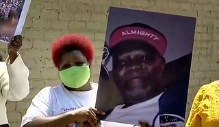 Bettersten Wade (left), sister of George Robinson (right) Photo courtesy WLBT