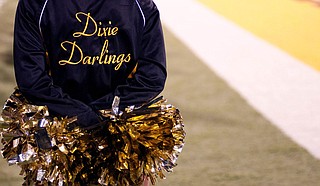 The University of Southern Mississippi’s marching band, The Pride of Mississippi, announced last month that it would look to select a new name for its dancers, the “Dixie Darlings," who have held the nickname since 1954. Photo courtesy USM Dixie Darlings