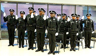 Jackson police officers, pictured here at the JPD 58th Police Recruit Graduation will earn more competitive salaries in the 2020-2021 financial year. Photo courtesy Jackson Police Department