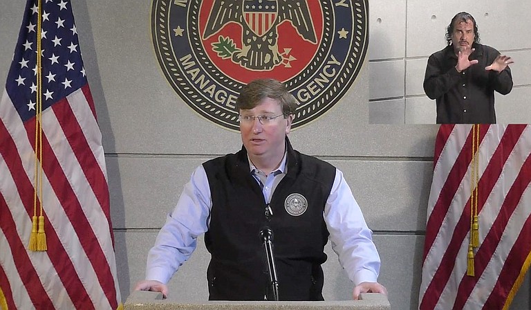 Today, Governor Tate Reeves announced that he is extending the social distancing measures under the Safe Return order with a few amendments relaxing restrictions as Mississippi flattens the curve on new COVID-19 cases. Photo courtesy State of Mississippi