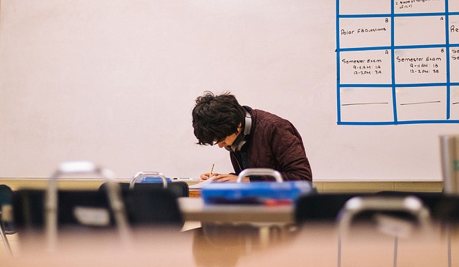 School is in session, with some practicing virtual learning, but the majority have returned to a traditional model with safety precautions and social distancing where possible. Photo by Jeswin Thomas on Unsplash