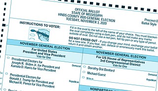 An official in Mississippi's largest county says absentee ballots are kept in a locked vault after they are filled out and returned. Photo courtesy Secretary of State of Mississippi