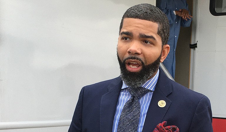 Mayor Chokwe A. Lumumba says United States Attorney for the Southern District of Mississippi Michael Hurst never reached out to him to talk about “Operation Legend,” a plan to bring federal officers into Jackson. Photo by Kayode Crown