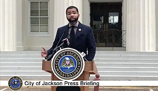 Mayor Chokwe A. Lumumba says the city still needs more vigilance against the COVID-19 pandemic, hence the retention of the facial-covering mandate. Photo courtesy City of Jackson