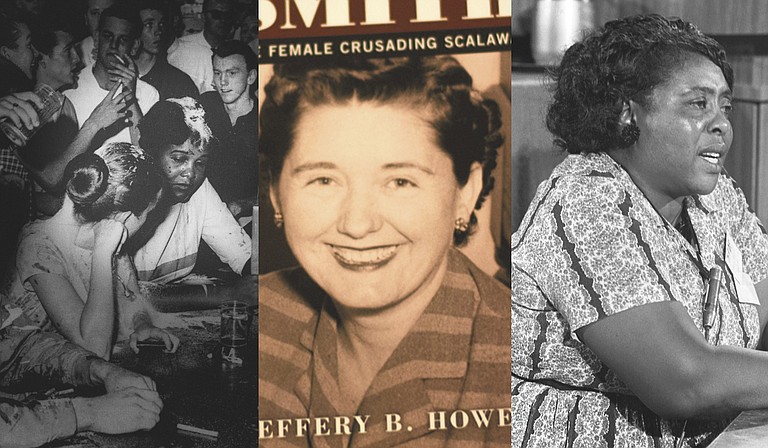 Left to right: Anne Moody, Hazel Brannon Smith and Fannie Lou Hamer were Mississippi women who risked it all to help Mississippi become a better place. Photos courtesy Fred Blackwell; Cam Bonelli; Warren K. Leffler, U.S. News & World Report Magazine/Public Domain