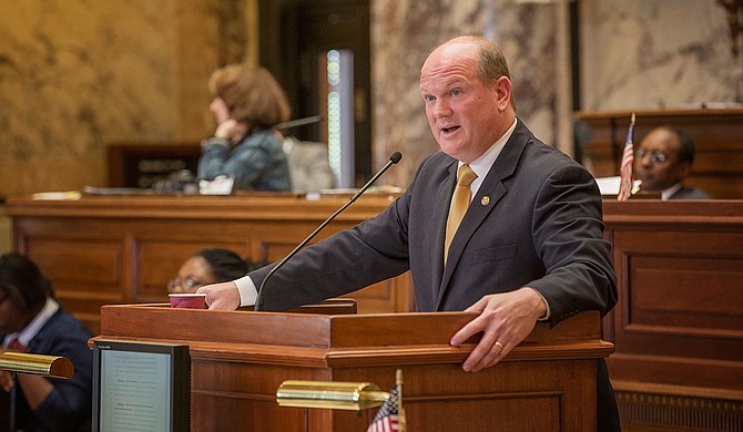 Republican Sen. Brice Wiggins of Pascagoula is the new chairman of the Judiciary A Committee. That chairmanship had been held by Republican Sen. Sally Doty of Brookhaven. Photo by Imani Khayyam