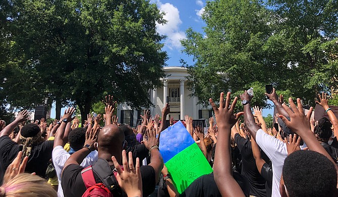 This year has seen deep pain, but there is much joy is seeing people come together for freedom for all and a democracy that doesn’t pick and choose. Photo courtesy Julian Mills