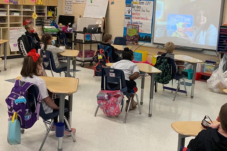 Mass transmission of COVID-19 is affecting in-person schooling across Mississippi. But positive vaccine news continues to arrive. Photo courtesy Rankin County School District