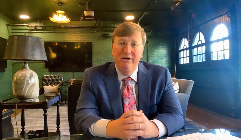 Mississippi Gov. Tate Reeves said Monday that the state should phase out its individual income tax by 2030 to attract new residents and businesses that could boost economic growth. Photo courtesy State of Mississippi