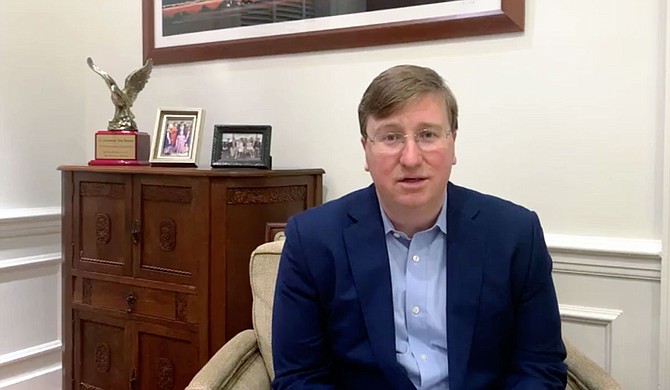 Mississippi Gov. Tate Reeves expanded his mask mandate to 78 out of 82 counties on Tuesday as the state surpassed its previous record for the highest ever number of coronavirus deaths reported in a single day. Photo courtesy Tate Reeves