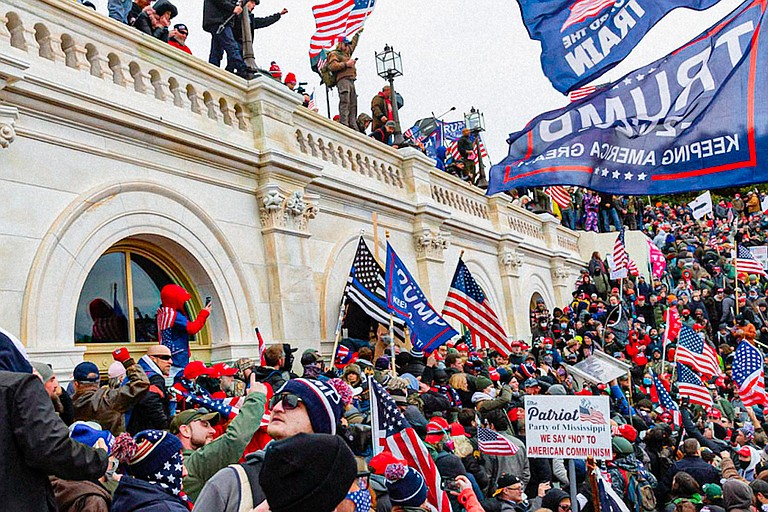 Mississipians were among those who stormed the U.S. Capitol on Wednesday, Jan. 6, 2020. Photo by Blink Fanaye