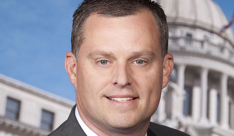 Republican Sen. Chad McMahan of Guntown proposed the “Freedom of Roadway Act" to "criminalize the malicious obstruction of a public street, highway or road during an unpermitted protest.” Photo courtesy Mississippi Senate