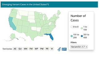 A coronavirus variant first identified in England has been discovered for the first time in Mississippi, state health officials said Monday. Photo courtesy CDC