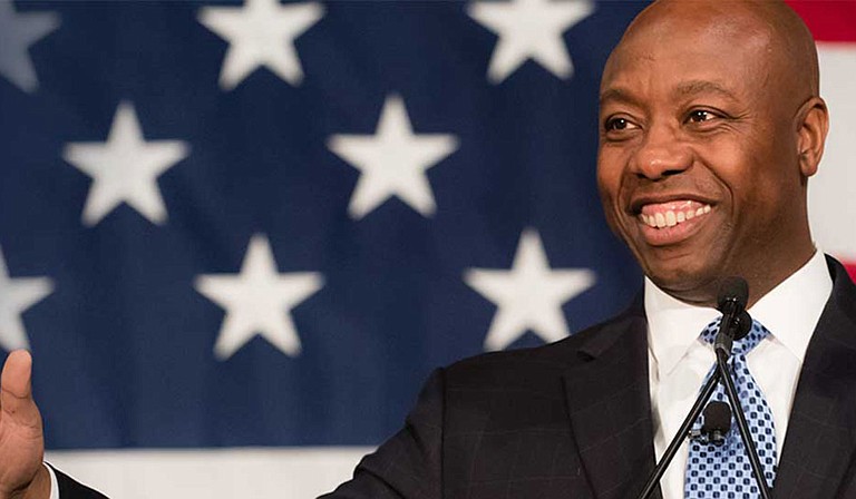 Jennifer O’Riley Collins writes that when Republican Sen. Tim Scott said “America is not a racist country,” he was both whistling to the GOP base and to those who know he is wrong. She urges people to join forces to face and respond to racism. Photo courtesy Sen. Tim Scott