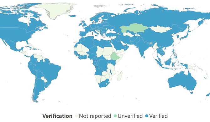 The Mississippi State Department of Health is reporting 554 COVID-19 variant cases across the state to date, 448 of which are the United Kingdom variant. The rest include low numbers of Brazilian, Californian, South African and now Indian variants. Photo courtesy CDC