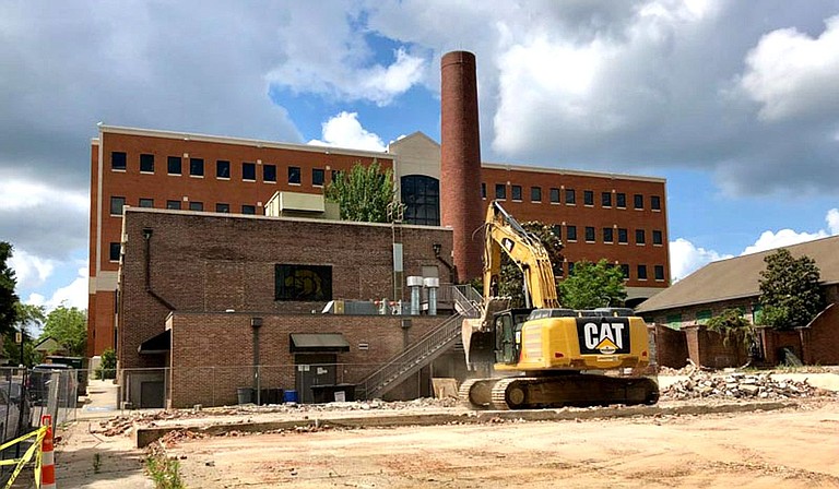The University of Southern Mississippi has launched a series of construction projects to improve accessibility and mobility on its Hattiesburg campus, including a pedestrian pathway and additional parking. Photo courtesy USM