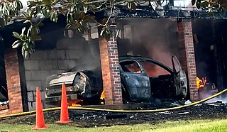 Carolyn Johnson, a nursing assistant, lost all her belongings to a fire outbreak in her home on Burton Street on the night of Thursday, June 17, 2021. She blamed the slow response of the Jackson Fire Department for her loss. Photo courtesy Victoria Gater via Facebook