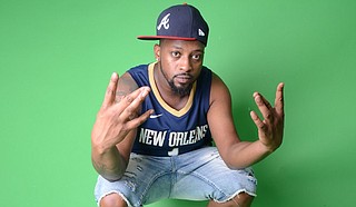 Kevin McGhee, who goes by the stage name D.O.N.O. Vegas, released “No Excuses” last summer during the pandemic. The album has since become his most popular release, and he hopes to create a spiritual successor to the album with his upcoming “Stil No Excuses,” which he plans to release this summer. Photo courtesy Joe Ellis