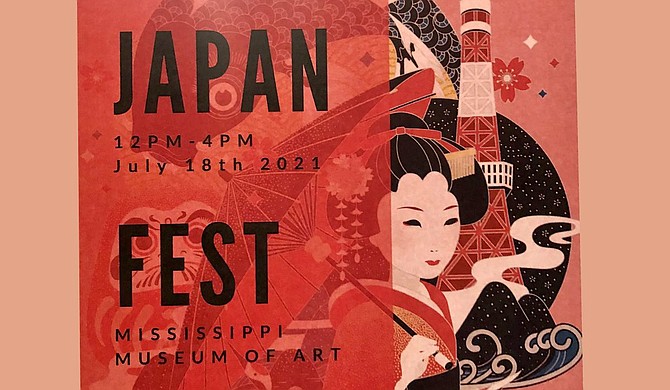 Jackson State University is partnering with the Mississippi Museum of Art to host the inaugural Japan Fest on Sunday, July 18, from noon to 4 p.m. at the museum. Photo courtesy Mississippi Museum of Art