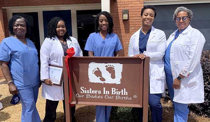 Sisters in Birth's staff works to defy grave maternal mortality rates by coming alongside women at the beginning of their pregnancy and using in-home care to help them address risk factors, such as obesity and tobacco use. Photo courtesy Sisters in Birth