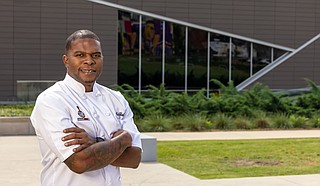 Nick Wallace, founder of Nick Wallace Culinary and Nick Wallace Catering and chef partner at the Capital Club of Jackson, opened a new restaurant called Nissan Café at the Two Mississippi Museums in Jackson on Tuesday, July 20. Photo courtesy MDAH