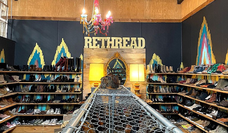 Repeat Street, a Ridgeland consignment store specializing in contemporary and vintage clothing, furniture and accessories, remodeled its second building and turned it into a new clothing store called Rethreads on Tuesday, Sept. 7. Photo courtesy Repeat Street