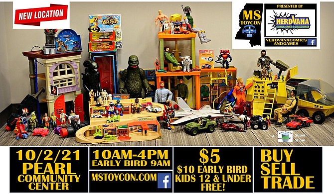 Neal Bumpus, who organized the inaugural Mississippi ToyCon in 2020, is partnering with Nerdvana Comics, Games & Collectibles to bring the event back in a new location for 2021. Photo courtesy Mississippi ToyCon