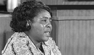 Entry to two Mississippi history museums is free Wednesday to mark the birthday of the late civil rights icon Fannie Lou Hamer, known for saying she was “sick and tired of being sick and tired.” Photo courtesy Warren K. Leffler, U.S. News & World Report Magazine/Public Domain