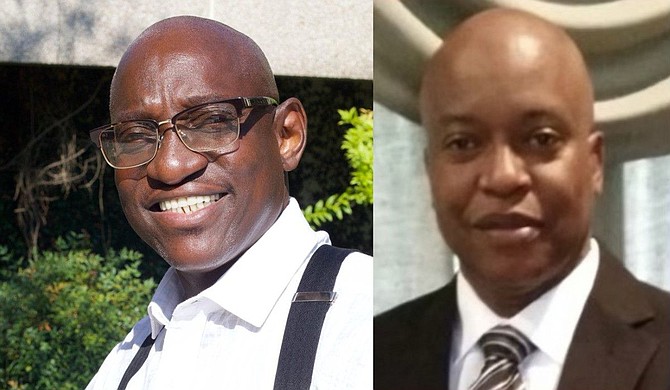 Ather West and Reginald Thompson are contesting for Hinds County Sheriff at the Nov. 2 special election. There are 13 candidates in total. Photos courtesy Ather West and Reginald Thompson