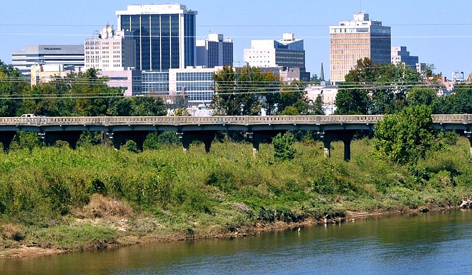 Mississippi’s capital city dumped more than 6 billion gallons (22.7 billion liters) of partly treated sewage into a river in 2020, seven years after signing a federal court agreement to clean up its act, court records show. File Photo by Trip Burns