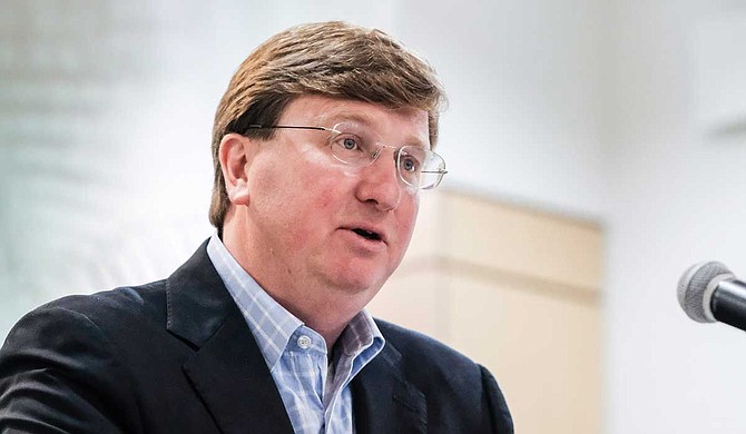 Mississippi Gov. Tate Reeves' proposed budget for the upcoming year includes money for teacher pay raises, a water and sewer improvement grant program and a plan for eliminating the state income tax, according to recommendations he released Monday. Photo by Ashton Pittman
