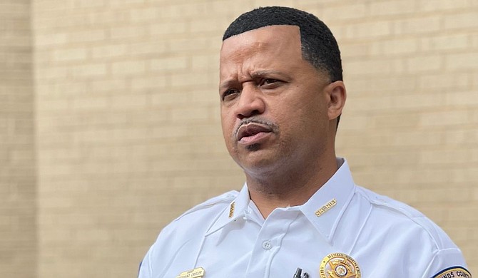 Former Hinds County Interim Sheriff Marshand Crisler said that he is disappointed that Hinds County Circuit Clerk Zack Wallace rejected his request to examine the election boxes for the Nov. 23 special runoff election. He lost by over 5,000 votes to Sheriff Tyree Jones in that election, based on certified results. Photo by Kayode Crown