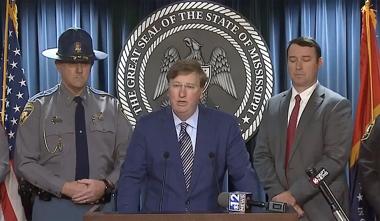 Mississippi Gov. Tate Reeves says he would support efforts to revive the initiative process, which the state Supreme Court invalidated in May, when it handed down a ruling that also tossed out a medical marijuana initiative approved by voters in November 2020. Photo courtesy State of Mississippi