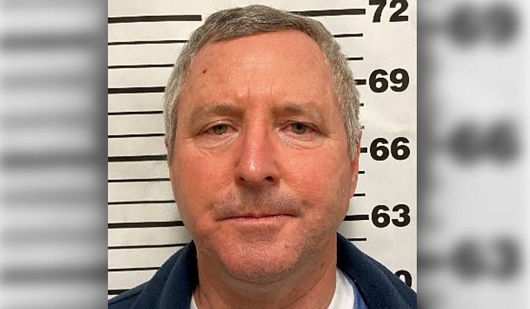 Agents from State Auditor Shad White's office arrested Gregory Sanford, a former emergency manager for Covington County, following his indictment for fraud and embezzlement. Photo courtesy Mississippi Office of the State Auditor