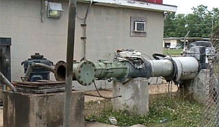 The unreliable water system in Mississippi's capital city causes problems several times a year at Styles of Essence hair salon, where water service can suddenly get cut off as workers repair broken pipes nearby. Photo courtesy WAPT