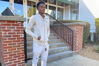 Malik Richardson, 22, said that his father, Michael, unexpectedly dying in jail on Oct. 18, 2021, left a hole in his heart. Photo by Kayode Crown