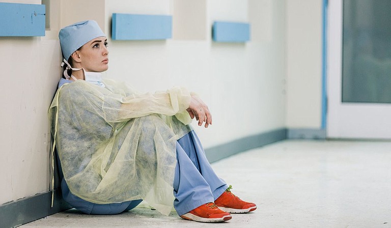 Religious exemptions are increasingly becoming a workaround for unvaccinated hospital and nursing home workers who want to keep their jobs in the face of federal mandates that are going into effect nationwide this week. Photo courtesy Shopify Partners on Burst