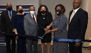 Jackson State University recently hosted an official grand opening for its new Women’s Business Center located in the College of Business Rotunda. Photo courtesy JSU