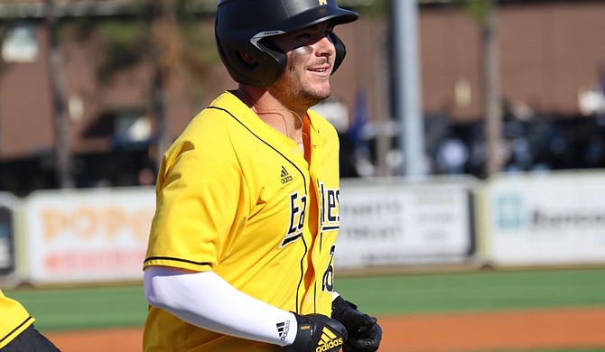 The University of Southern Mississippi has been picked as the preseason favorite to win the baseball crown in Conference USA. The league coaches gave the Golden Eagles six first-place votes, by far the most of any team. Photo courtesy USM