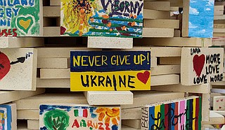 Mitchell McGinnis and many other Mississippians have raised funds to support Slavik’s family during this time of unrest within Ukraine. To further that goal, McGinnis has helped organize a benefit concert on Friday, April 1, in the parking lot outside of 601 Studios. Photo by Yura Khomitskyi on Unsplash