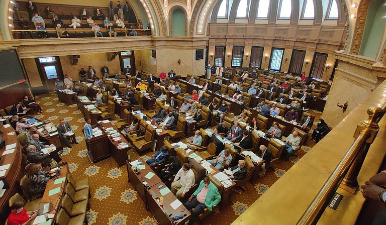 Mississippi legislators on Monday were approving parts of a state budget for the year that begins July 1, and it is substantially larger than the budget for the current year. Photo by Nick Judin